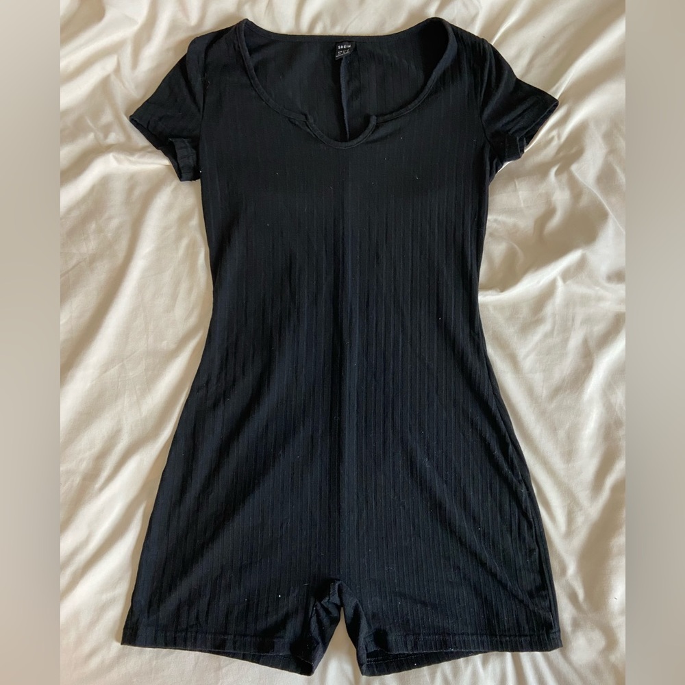 Shein Black Romper!